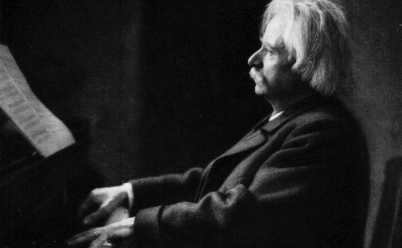 Grieg Playing Piano
